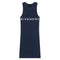 Givenchy Tank Top Mini Ribbed Dark Navy Blue Dress S